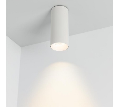 Светильник SP-POLO-SURFACE-R65-8W Day4000 (WH-WH, 40 deg)  027504  Arlight