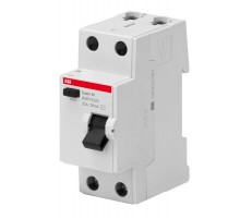 Выключатель дифференциальный (УЗО) BMF41225 2п 25А 30мA тип AC  2CSF602041R1250  ABB