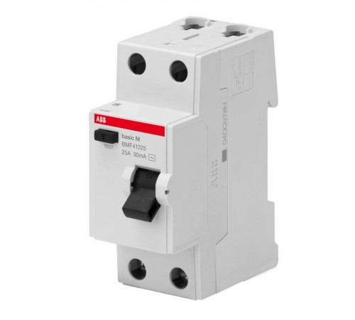 Выключатель дифференциальный (УЗО) BMF41225 2п 25А 30мA тип AC  2CSF602041R1250  ABB
