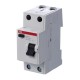 Выключатель дифференциальный (УЗО) BMF41225 2п 25А 30мA тип AC  2CSF602041R1250  ABB