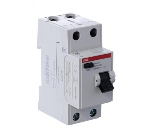 Выключатель дифференциальный (УЗО) BMF41225 2п 25А 30мA тип AC  2CSF602041R1250  ABB