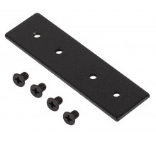 Коннектор прямой для накладного магнитного шинопровода TRM-S20-C   NOVA TRM-S20 черный  Б0054786  ЭРА