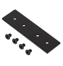 Коннектор прямой для накладного магнитного шинопровода TRM-S20-C   NOVA TRM-S20 черный  Б0054786  ЭРА