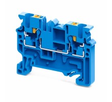 Клемма проходная push-in OptiClip CP-2,5-I-BU-24A-(0,2-2,5)-синий  331839  КЭАЗ