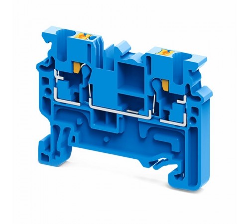 Клемма проходная push-in OptiClip CP-2,5-I-BU-24A-(0,2-2,5)-синий  331839  КЭАЗ
