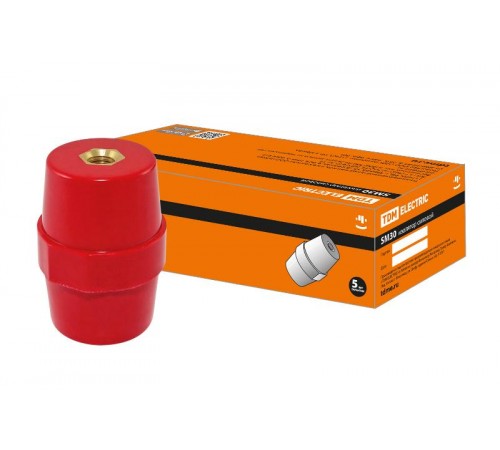 Изолятор SM30 силовой Н30хD27хМ8мм  SQ0807-0053  TDM