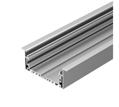 Профиль с экраном S2-LINIA94-F-2500 ANOD+OPAL (Arlight, Алюминий)  021178(1)  Arlight