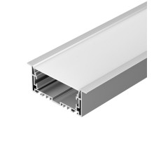 Профиль с экраном S2-LINIA94-F-2500 ANOD+OPAL (Arlight, Алюминий)  021178(1)  Arlight