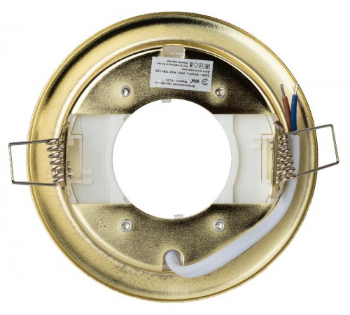 Светильник встраиваемый точечный под лампу GX53 KL35 GD-10 /1 220V,13W ,золото (упаковка 10 шт)  Б0048949  ЭРА