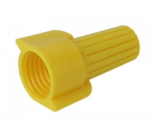 Соединительный изолирующий зажим СИЗ-Л 4,5-12 мм2 с лепестками желтый (50 шт) (200/3200)  Б0038917  ЭРА