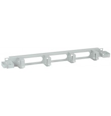 Органайзер кабельный 1U 2 боковых горизонт. и 4 вертик. кольца, серый  CO35-1M6R  ITK