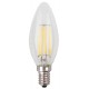 Лампа светодиодная F-LED B35-7W-840-E14 (филамент, свеча, 7Вт, нейтр, E14)  Б0027943  ЭРА