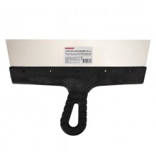 Шпатель фасадный 300 мм нержавеющая сталь, пластмассовая ручка  89-0208  REXANT