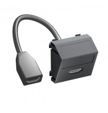 Мультимедийная рамка HDMI Modul45 (черный) (MTS-HD F SWGR1)  6104841  OBO Bettermann