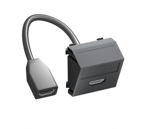 Мультимедийная рамка HDMI Modul45 (черный) (MTS-HD F SWGR1)  6104841  OBO Bettermann