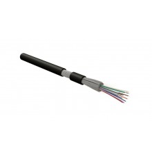 FO-DT-IN/OUT-503-2-FRHFLTx-BK Кабель волоконно-оптический 50/125 (OM3) многомодовый, 2 волокна FRHFLTx, черный  448163  Hyperline