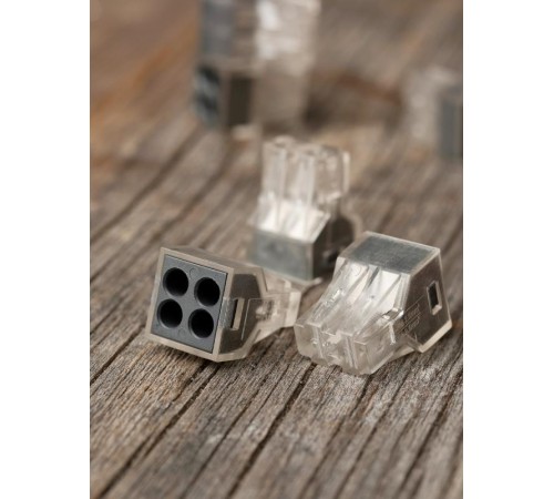 Строительно-монтажная клемма СМК 773-104 4 отверстия 1,0-2,5мм2 (100шт.) EKF PROxima  plc-smk-104  EKF