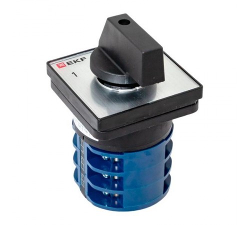 Переключатель кулачковый ПК-1-23 32А 3P "1-0-2" IP65  pk-1-23-32-65  EKF