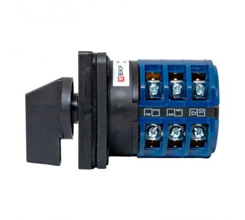 Переключатель кулачковый ПК-1-23 32А 3P "1-0-2" IP65  pk-1-23-32-65  EKF