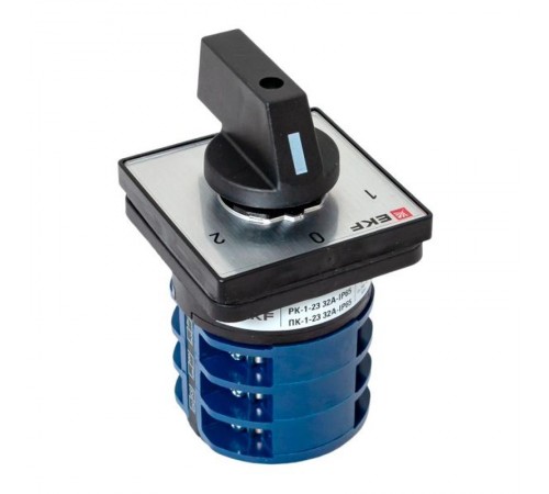 Переключатель кулачковый ПК-1-23 32А 3P "1-0-2" IP65  pk-1-23-32-65  EKF