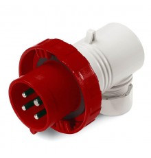 Вилка кабельная угловая IP67 16А 3P+E 400В  DIS2261636  DKC