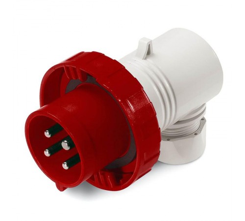 Вилка кабельная угловая IP67 16А 3P+E+N 400В  DIS2261637  DKC