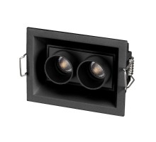 Светильник MS-ORIENT-BUILT-TURN-TC-S67x90-5W Warm3000 (BK-BK, 30 deg, 230V) (Arlight, IP20 Металл, 5 лет)  034876  Arlight