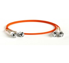 FC-D2-62-ST/PR-ST/PR-H-1.5M-LSZH-OR Патч-корд волоконно-оптический (шнур) MM 62.5/125, ST-ST, 2.0 мм, duplex, LSZH, 1.5 м  247878  Hyperline