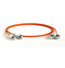 FC-D2-50-ST/PR-ST/PR-H-0.5M-LSZH-OR Патч-корд волоконно-оптический (шнур) MM 50/125, ST-ST, 2.0 мм, duplex, LSZH, 0.5 м  249068  Hyperline