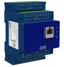 ПЛК 150 Модуль ЦПУ 9 UI 10 UIO 24 DIO 24В DC без экрана  PLC-150-CPU-09U34U-0D  ONI