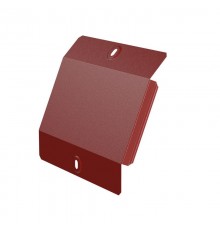 Крышка угла вертикального внешнего 45 градусов Стандарт 200 RAL 3000  PR16.5273  Промрукав