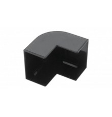 Угол внешний для РКК-40х25 (черный)  УВШ-40х25-Ч Рувинил