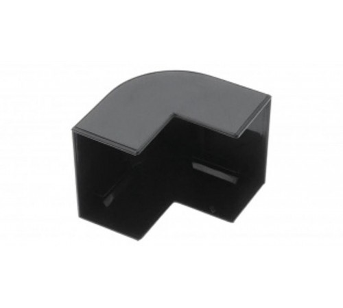 Угол внешний для РКК-40х25 (черный)  УВШ-40х25-Ч Рувинил