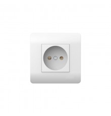 Розетка б/з со шторками, 16А, белый(NEW3-E)  431536  CHINT