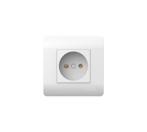 Розетка б/з со шторками, 16А, белый(NEW3-E)  431536  CHINT