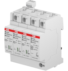 Устройство защиты от импульсных перенапряжений (УЗИП) OVR T2 4L 80-440s P QS2CTB815708R5200 ABB