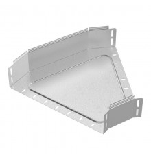 Угол горизонтальный 45 градусов Стандарт HDZ 400х100  PR16.1627  Промрукав