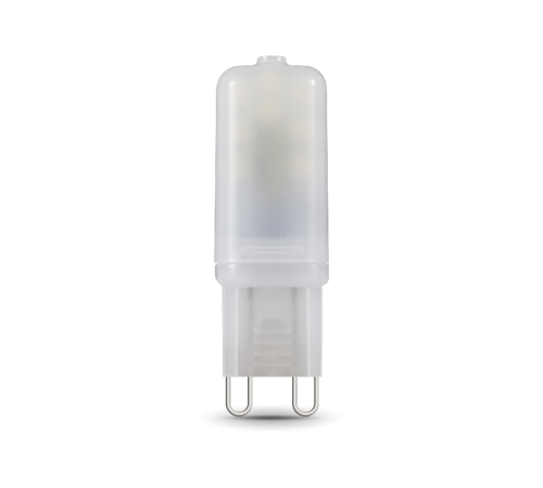 Лампа светодиодная Elementary G9 AC220-240V 3W 240lm 3000K пластик LED 1/10/200  14913  Gauss