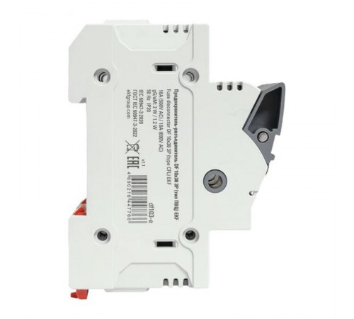 Предохранитель-разъединитель DF 10х38 3Р (тип ПВЦ)   df103-e  EKF