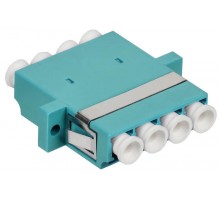 ITK Адаптер оптический проходной LC-Quad OM3 UPC  FC-LCQ-UPC-03  ITK