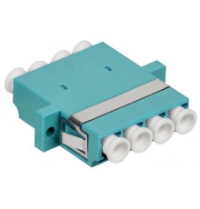 ITK Адаптер оптический проходной LC-Quad OM3 UPC  FC-LCQ-UPC-03  ITK