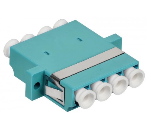 ITK Адаптер оптический проходной LC-Quad OM3 UPC  FC-LCQ-UPC-03  ITK