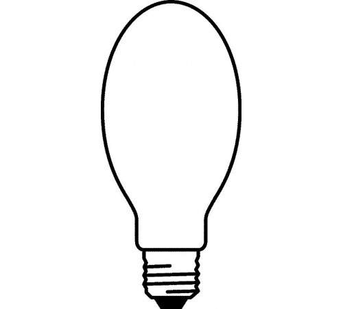 Лампа натриевая газоразрядная ДНаТ 70Вт Е27 VIALOX NAV E SUPER 4Y (матовая элиптич) d71x156мм  4008321356048  Osram