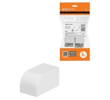 Заглушка кабельной трассы КМЗ 25х25 (4 шт./комп.)  SQ0411-0135  TDM