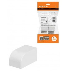 Заглушка кабельной трассы КМЗ 25х25 (4 шт./комп.)  SQ0411-0135  TDM