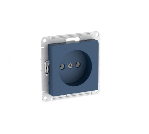 AtlasDesign Аквамарин Розетка без заземления без шторок, 16А, механизм, быстрозажимные клеммы  ATN001141S  SE