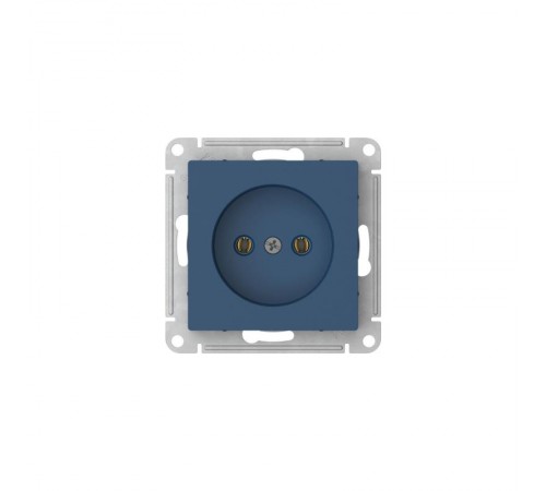 AtlasDesign Аквамарин Розетка без заземления без шторок, 16А, механизм, быстрозажимные клеммы  ATN001141S  SE