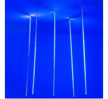 Светодиодная гирлянда ARD-ICEFALL-CLASSIC-D12-1000-5PCS-CLEAR-120LED-LIVE BLUE (230V, 11W)  026053  Arlight