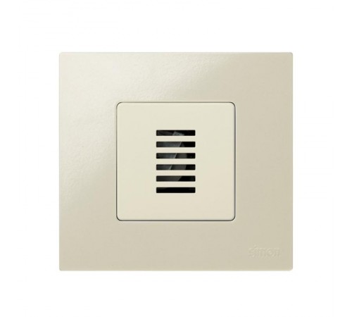 Simon 27 Звонок электрический с регулировкой тона, широкий модуль, S27, слоновая кость  27806-32  Simon