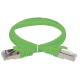 Коммутационный шнур (патч-корд), кат.5Е FTP, 1,5м, зеленый  PC02-C5EF-1M5  ITK